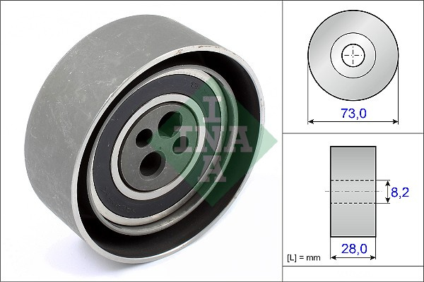 Rola intinzator,curea distributie (531010320 INA) AUDI