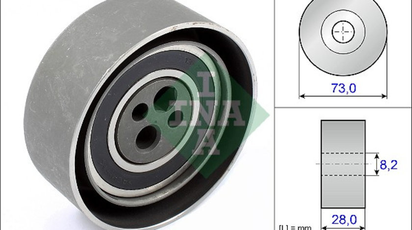 Rola intinzator,curea distributie (531010320 INA) AUDI