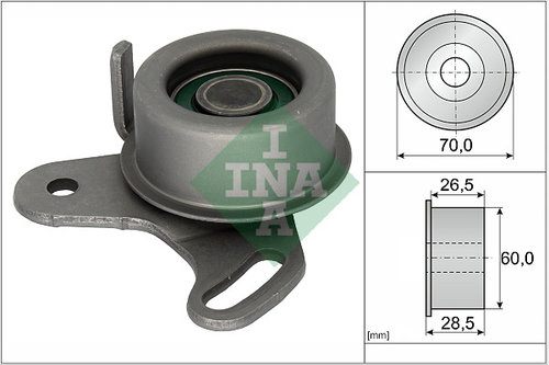 Rola intinzator,curea distributie (531011820 INA) DODGE,HYUNDAI,HYUNDAI (BEIJING),KIA,KIA (DYK)