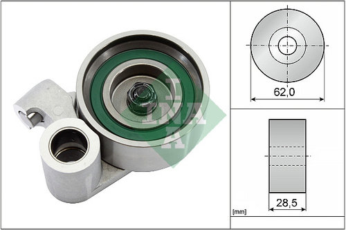 Rola intinzator,curea distributie (531021520 INA) TOYOTA