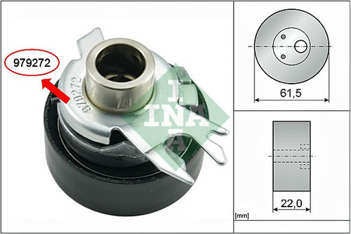 Rola intinzator,curea distributie (531025230 INA) SEAT,SKODA,VW