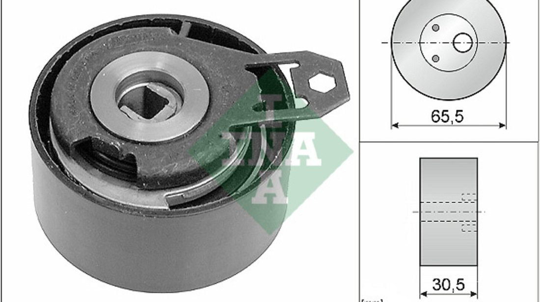 Rola intinzator,curea distributie (531040830 INA) OPEL,RENAULT,VAUXHALL