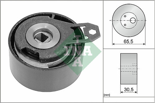 Rola intinzator,curea distributie (531040830 INA) OPEL,RENAULT,VAUXHALL