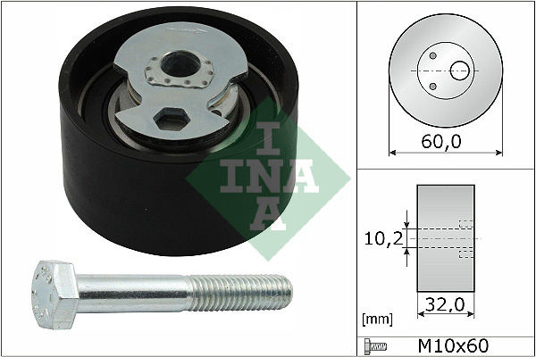 Rola intinzator,curea distributie (531050410 INA) FORD,FORD AUSTRALIA,LDV