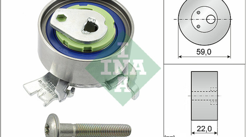 Rola intinzator,curea distributie (531051830 INA) CHEVROLET,FIAT,HOLDEN,OPEL,SAAB,VAUXHALL