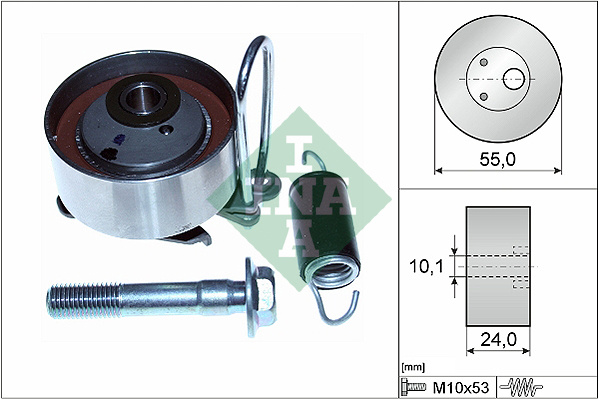 Rola intinzator,curea distributie (531058410 INA) HONDA