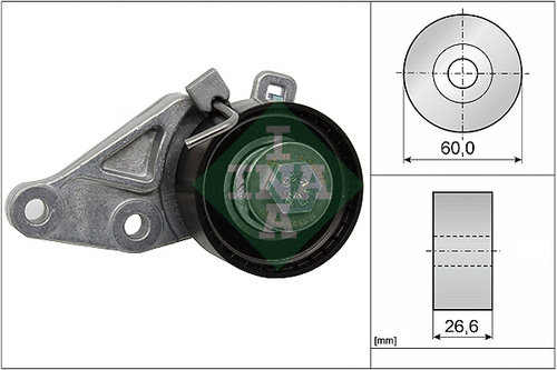 Rola intinzator,curea distributie (531058610 INA) FORD,FORD AUSTRALIA,MAZDA,VOLVO