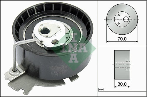 Rola intinzator,curea distributie (531063210 INA) Citroen,Citroen (DF-PSA),PEUGEOT,PEUGEOT (DF-PSA)