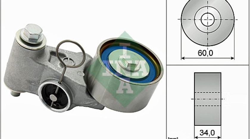 Rola intinzator,curea distributie (531065520 INA) SUBARU