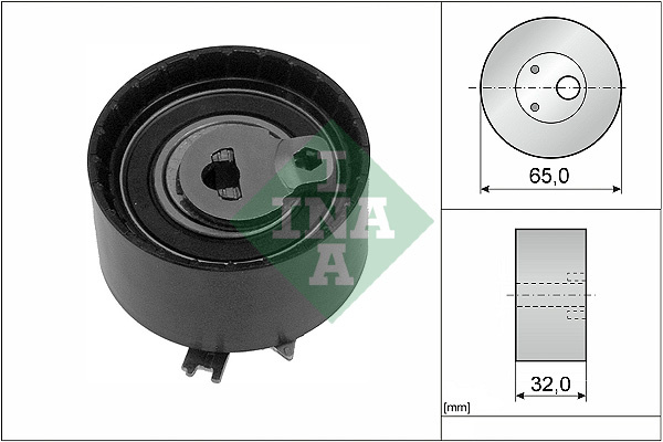 Rola intinzator,curea distributie (531071010 INA) RENAULT