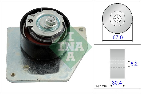 Rola intinzator,curea distributie (531085810 INA) RENAULT,SUZUKI