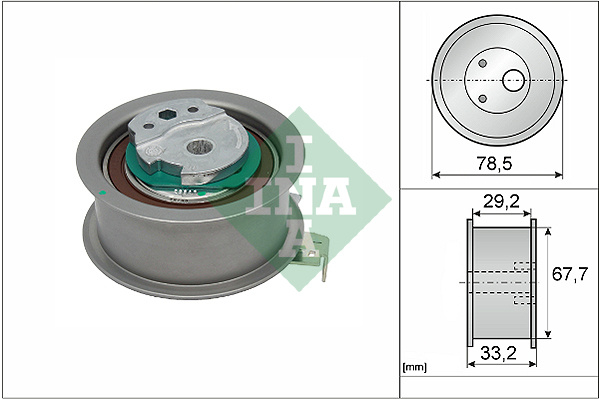 Rola intinzator,curea distributie (531092710 INA) VOLVO