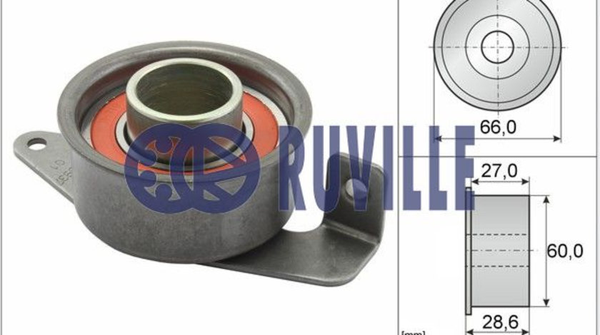 Rola intinzator,curea distributie (55214 EVR) FORD,MAZDA