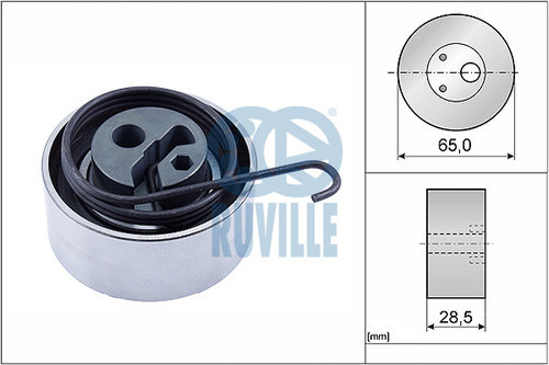 Rola intinzator,curea distributie (55383 EVR) CHEVROLET,OPEL,VAUXHALL