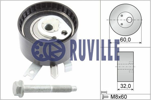 Rola intinzator,curea distributie (55581 EVR) DACIA,NISSAN,RENAULT,SUZUKI