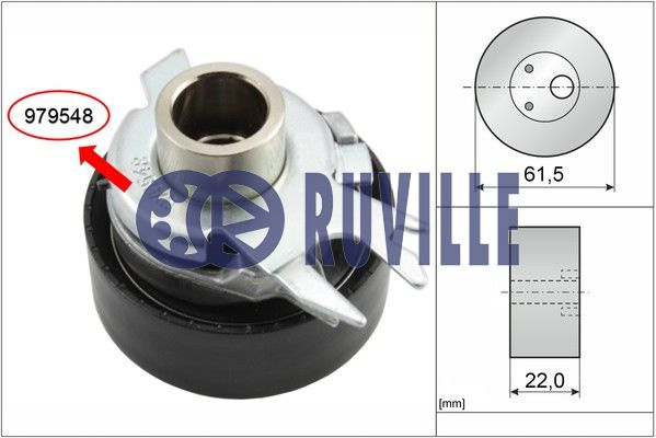 Rola intinzator,curea distributie (55719 EVR) SEAT,VW