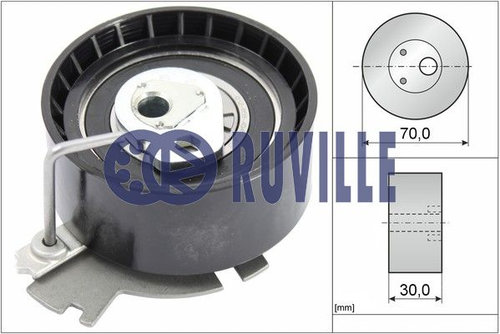 Rola intinzator,curea distributie (56638 EVR) Citroen,PEUGEOT,PEUGEOT (DF-PSA)