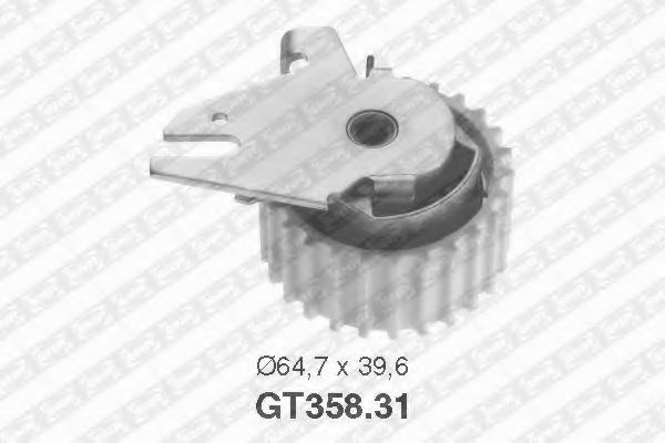Rola intinzator,curea distributie ALFA ROMEO 145 (930) (1994 - 2001) SNR GT358.31 piesa NOUA