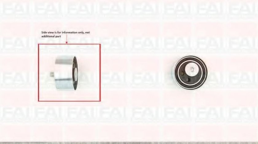 Rola intinzator,curea distributie AUDI A4 Cabriolet (8H7, B6, 8HE, B7) (2002 - 2009) FAI AutoParts T9496 piesa NOUA