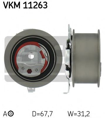 Rola intinzator,curea distributie AUDI A5 Cabriolet (8F7) (2009 - 2016) SKF VKM 11263 piesa NOUA