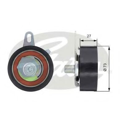 Rola intinzator,curea distributie AUDI A8 (4D2, 4D8) (1994 - 2002) GATES T43036 piesa NOUA