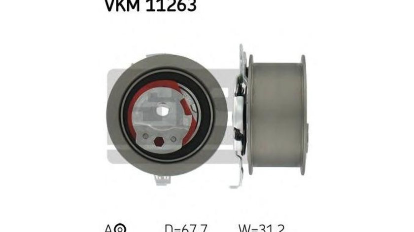 Rola intinzator,curea distributie Audi AUDI A3 Cabriolet (8P7) 2008-2013 #2 03L109243E