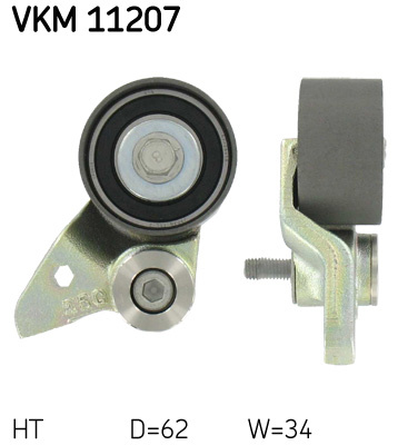 Rola intinzator,curea distributie centru stanga (VKM11207 SKF) AUDI,VW
