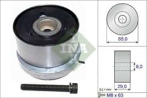 Rola intinzator,curea distributie CHEVROLET AVEO Hatchback (T300) (2011 - 2016) INA 531 0779 10 pies...