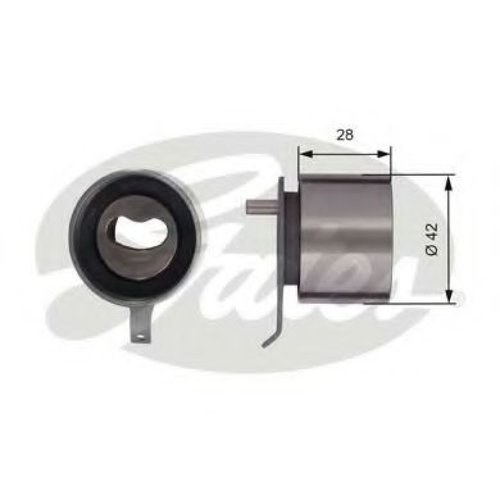 Rola intinzator,curea distributie CHEVROLET SPARK (2000 - 2004) GATES T41267 piesa NOUA
