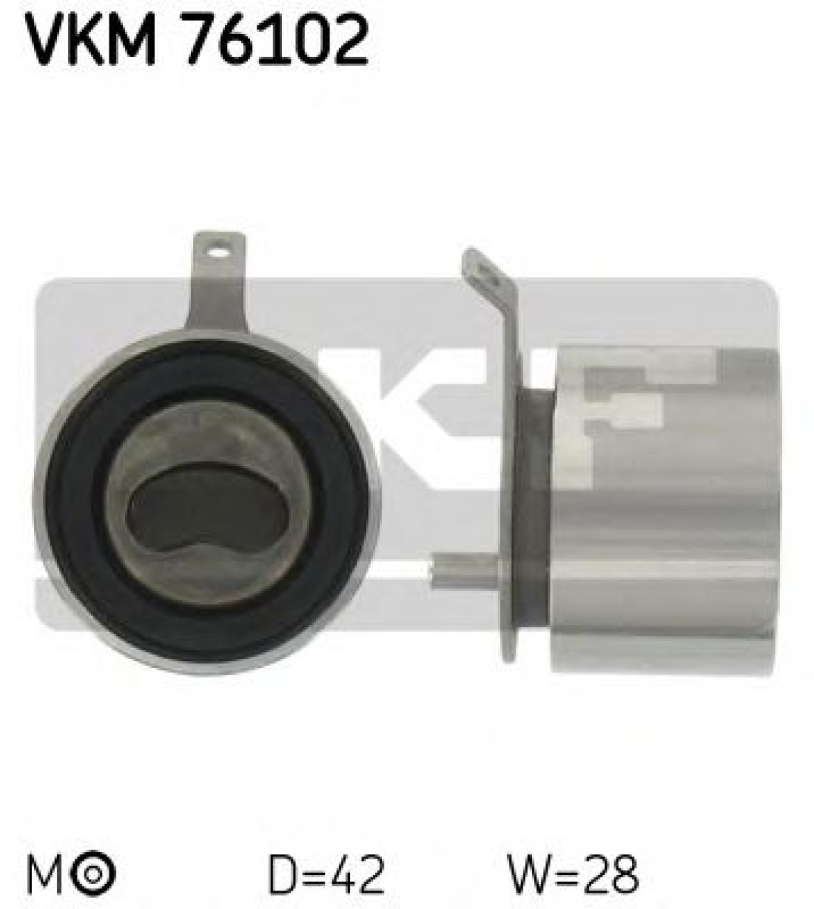 Rola intinzator,curea distributie CHEVROLET SPARK (2005 - 2016) SKF VKM 76102 piesa NOUA