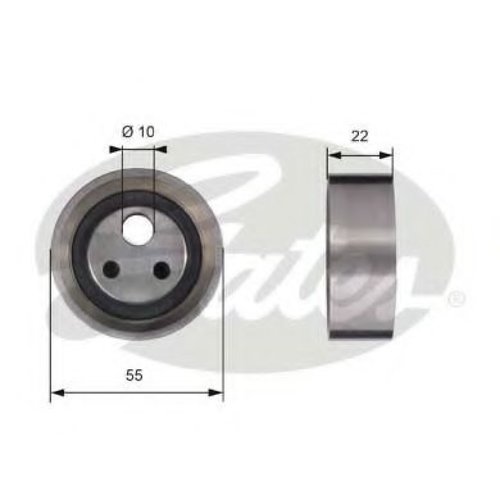 Rola intinzator,curea distributie DACIA LOGAN Pick-up (US) (2008 - 2016) GATES T41155 piesa NOUA