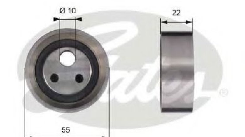 Rola intinzator,curea distributie DACIA SOLENZA (2003 - 2016) GATES T41155 piesa NOUA