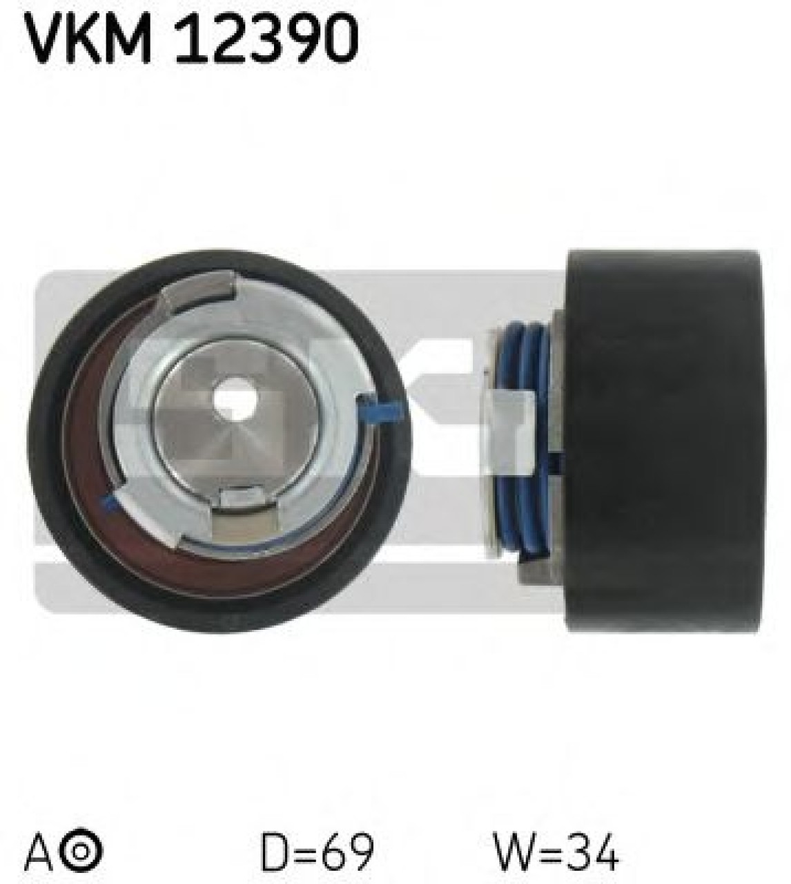 Rola intinzator,curea distributie FIAT DUCATO bus (250, 290) (2006 - 2016) SKF VKM 12390 piesa NOUA