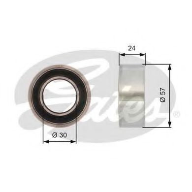 Rola intinzator,curea distributie FIAT PALIO Weekend (178DX) (1996 - 2016) GATES T41121 piesa NOUA