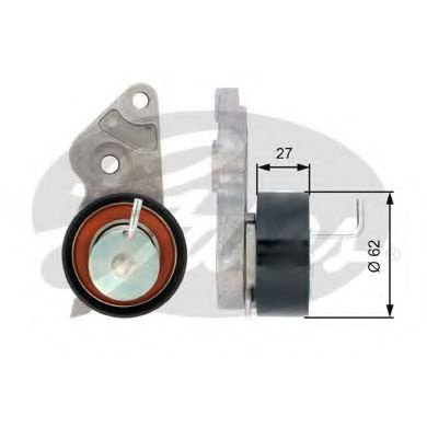 Rola intinzator,curea distributie FORD COURIER (J3, J5) (1996 - 2016) GATES T43127 piesa NOUA