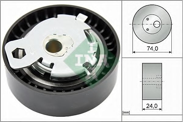Rola intinzator,curea distributie FORD MONDEO IV Turnier (BA7) (2007 - 2016) INA 531 0497 10 piesa NOUA