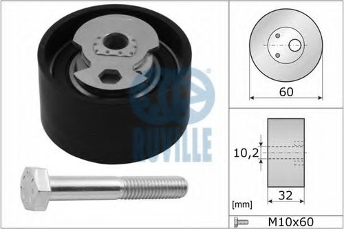 Rola intinzator,curea distributie FORD TRANSIT caroserie (E) (1994 - 2000) RUVILLE 55240 piesa NOUA