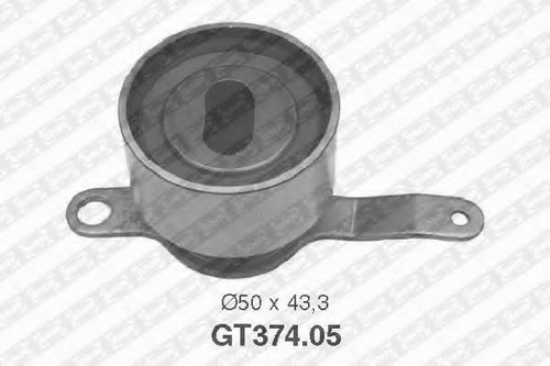 Rola intinzator,curea distributie HONDA HR-V (GH) (1999 - 2006) SNR GT374.05 piesa NOUA