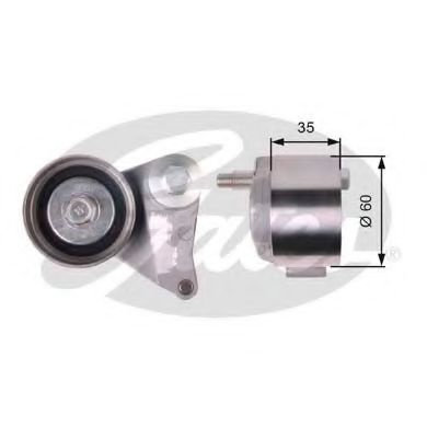 Rola intinzator,curea distributie HYUNDAI SANTA FE II (CM) (2005 - 2012) GATES T41309 piesa NOUA