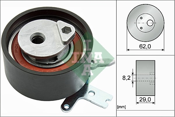 Rola Intinzator,curea Distributie Ina Dodge 531 0897 10