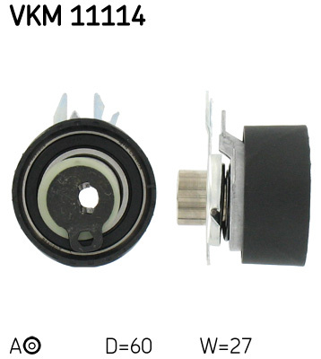 Rola intinzator,curea distributie inferior stanga (VKM11114 SKF) SEAT,VW