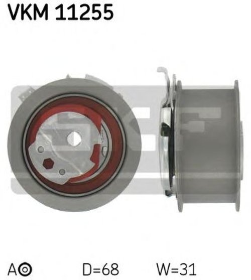 Rola intinzator,curea distributie JEEP COMPASS (MK49) (2006 - 2016) SKF VKM 11255 piesa NOUA