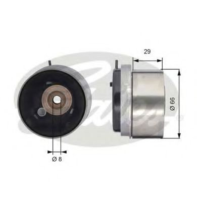 Rola intinzator,curea distributie OPEL ASTRA H (L48) (2004 - 2016) GATES T43143 piesa NOUA