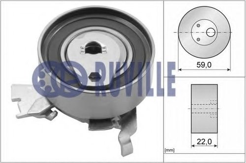 Rola intinzator,curea distributie OPEL VECTRA B (36) (1995 - 2002) RUVILLE 55315 piesa NOUA