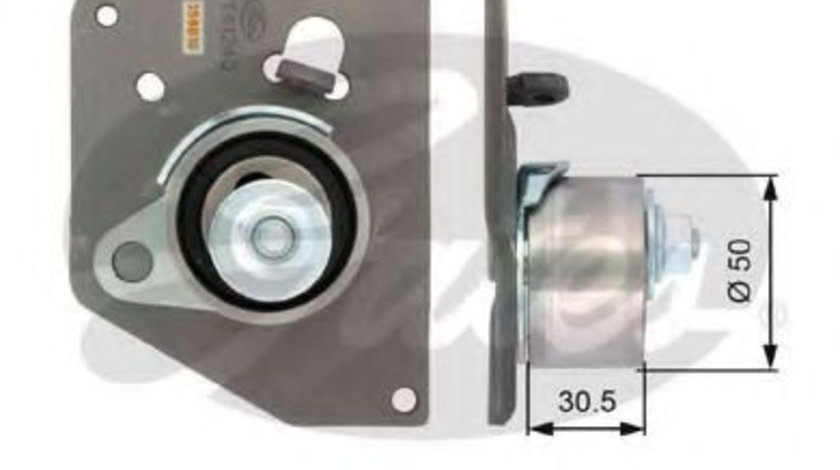 Rola intinzator,curea distributie OPEL VIVARO caroserie (F7) (2001 - 2014) GATES T41240 piesa NOUA