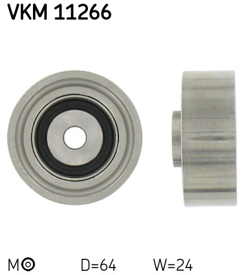 Rola intinzator,curea distributie partea de jos (VKM11266 SKF) AUDI