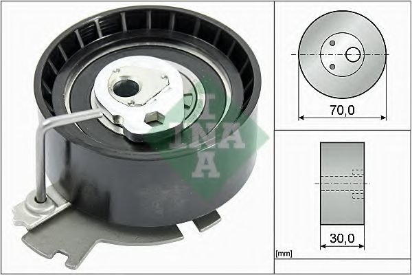 Rola intinzator,curea distributie PEUGEOT 308 II (2013 - 2016) INA 531 0632 10 piesa NOUA