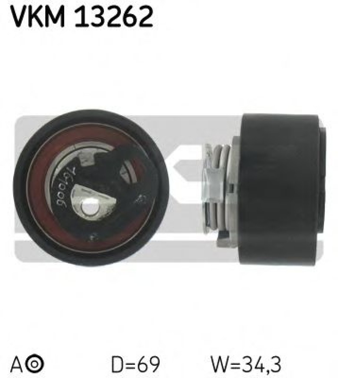 Rola intinzator,curea distributie PEUGEOT 607 (9D, 9U) (2000 - 2016) SKF VKM 13262 piesa NOUA