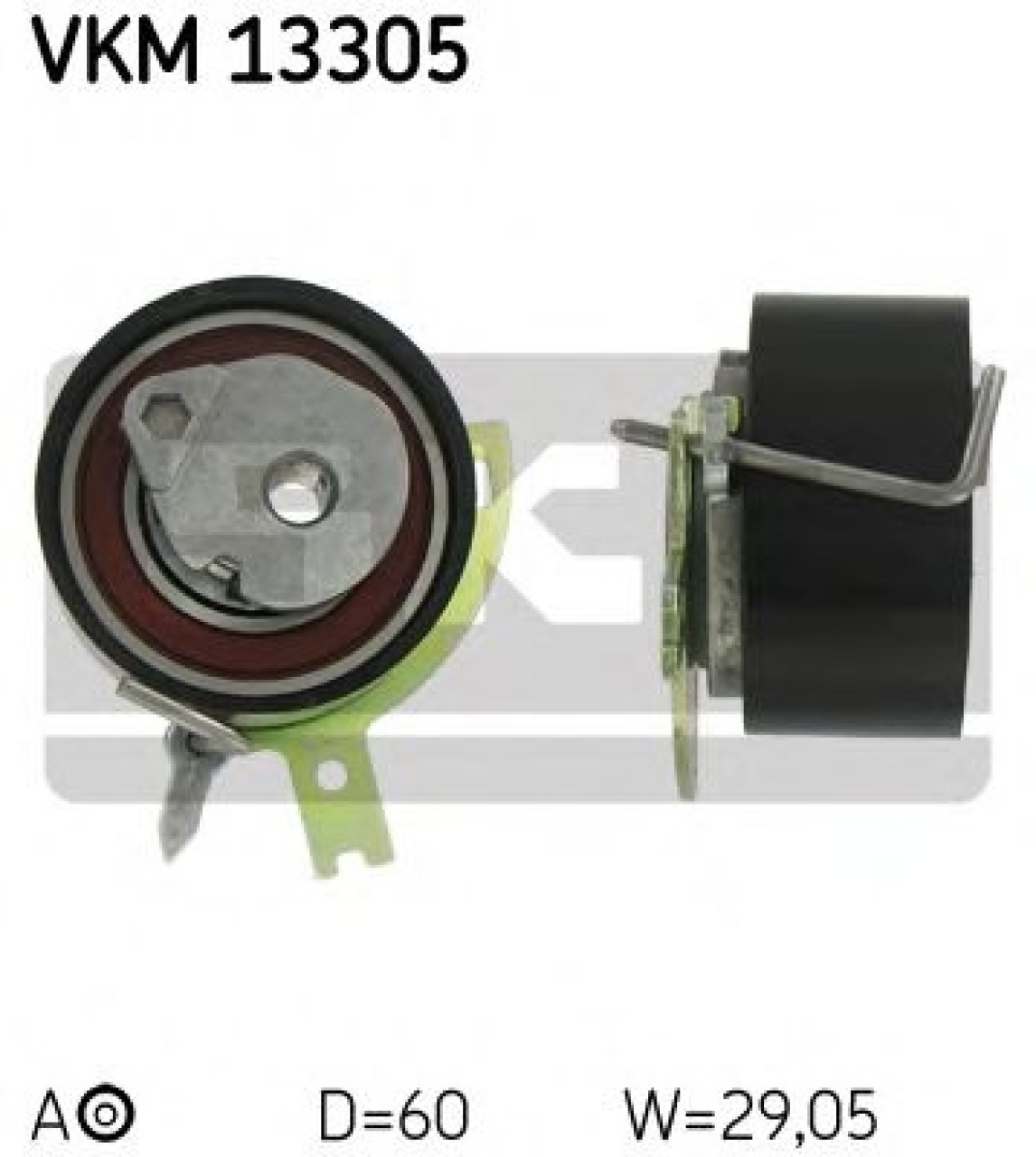 Rola intinzator,curea distributie PEUGEOT 607 (9D, 9U) (2000 - 2016) SKF VKM 13305 piesa NOUA