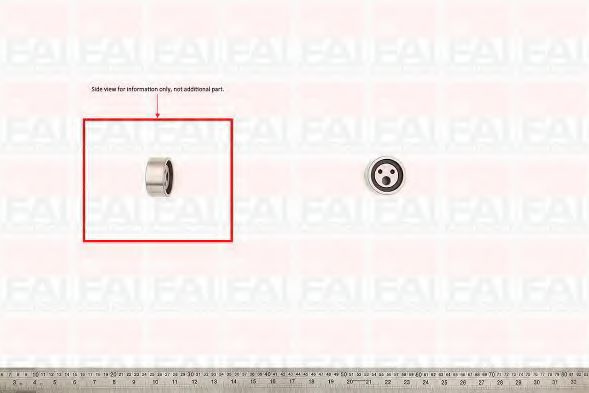 Rola intinzator,curea distributie RENAULT CLIO II (BB0/1/2, CB0/1/2) (1998 - 2005) FAI AutoParts T6085 piesa NOUA